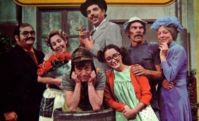 Elenco do seriado Chaves (Foto: Reprodução / Televisa)