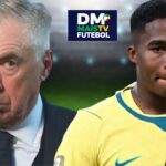 Carlo Ancelotti e Endrick (Fotos: Reprodução / Instagram / Montagem DM Mais TV)