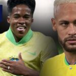 Jogadores da Seleção Endrick e Neymar (Foto: Reprodução / Instagram)