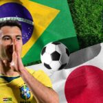 Gabriel Martinelli salvou a Seleção Brasileira contra o Japão (Foto: Canva / Getty Images / Montagem DM Mais TV)