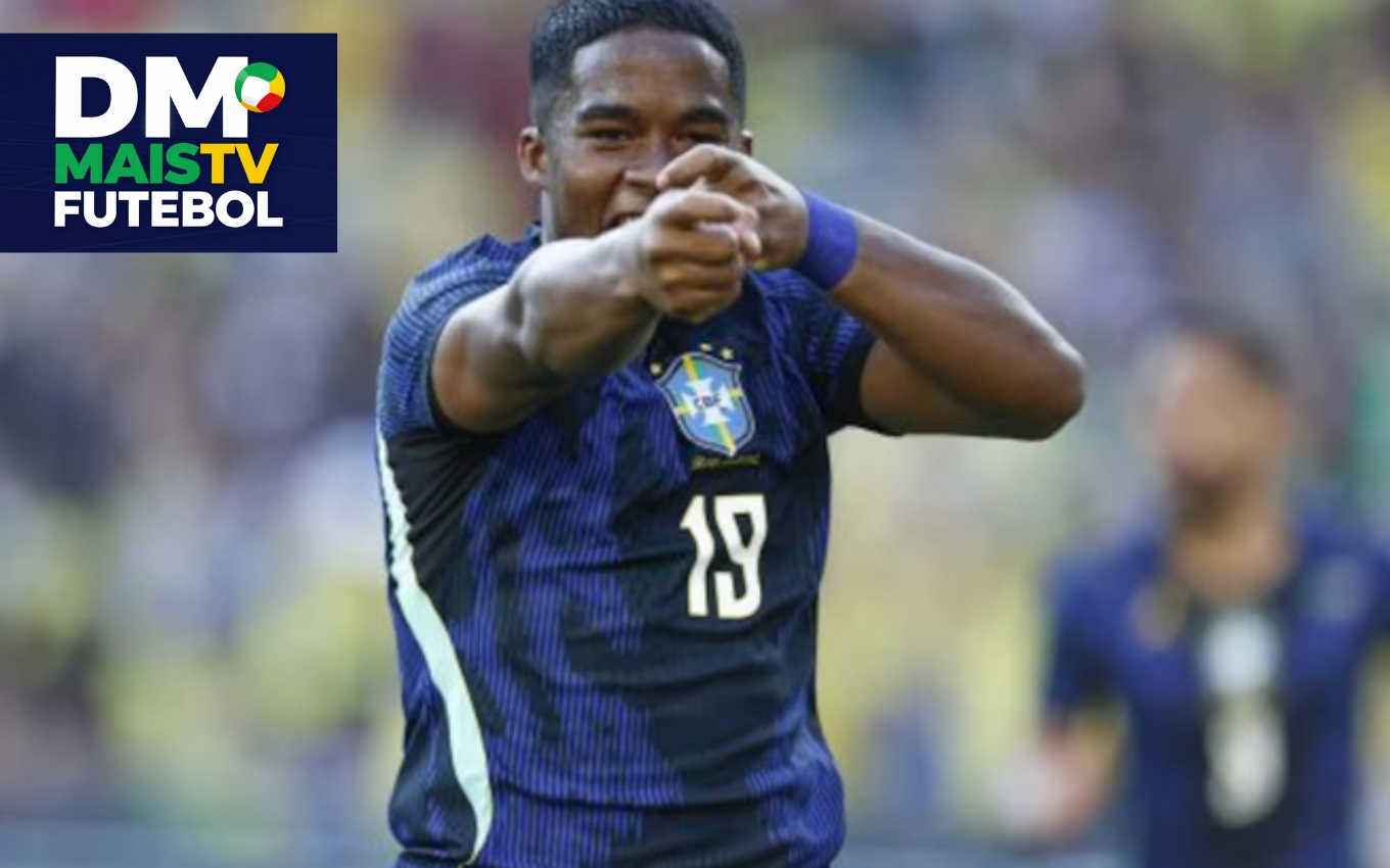 Endrick comemora gol com Casemiro e escanteia atrito na Seleção antes da Copa