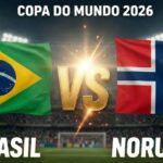 Brasil encara Noruega na Copa do Mundo (Foto: Reprodução / Canva / Montagem DM Mais TV)