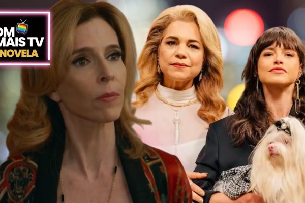 Carmita, Pilar e Ingrid em Quem Ama Cuida (Foto: Reprodução / Globo / Montagem DM Mais TV)