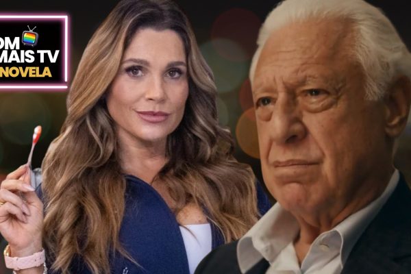 Fábia e Arthur em Quem Ama Cuida (Fotos: Reprodução / Globo / Montagem DM Mais TV)