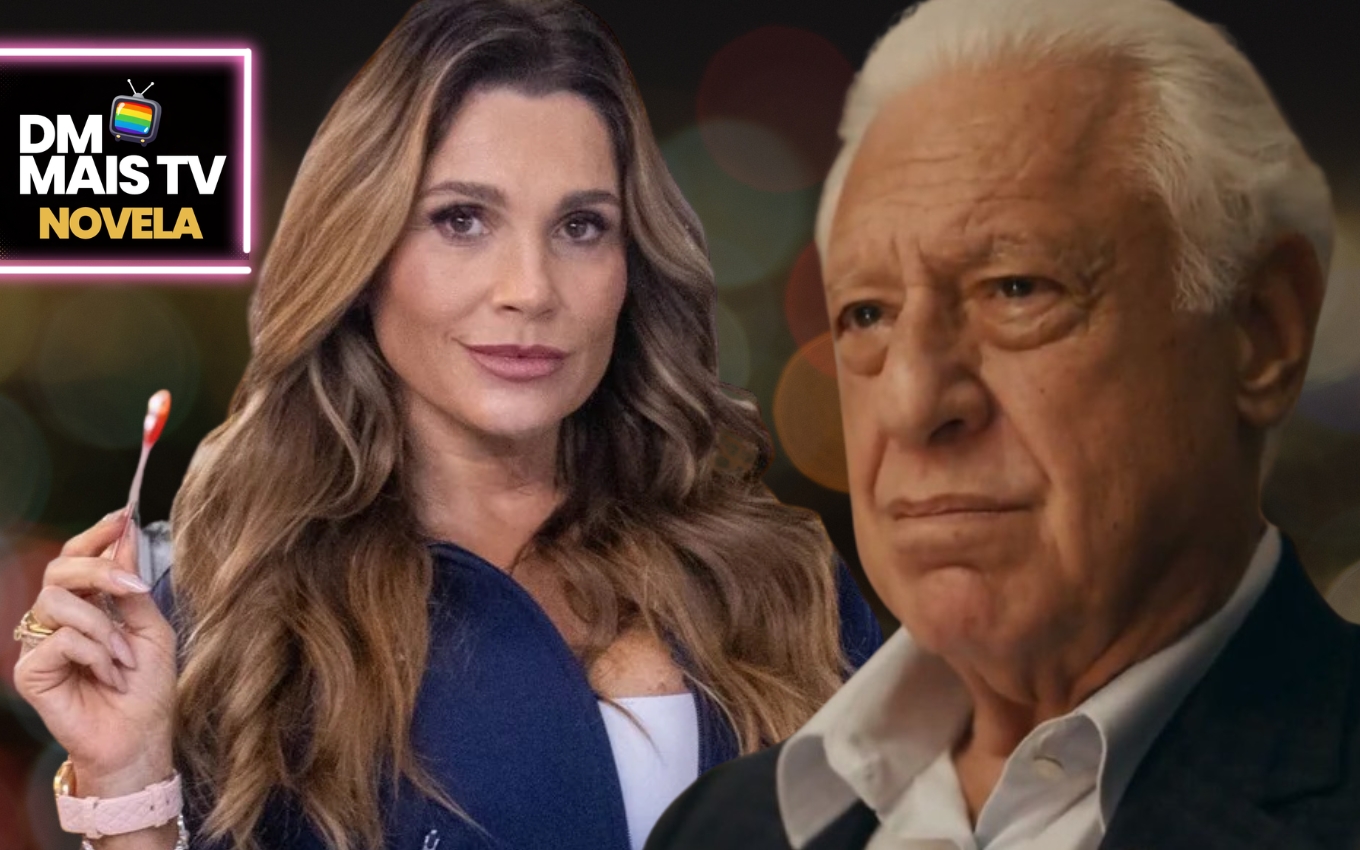 Fábia e Arthur em Quem Ama Cuida (Fotos: Reprodução / Globo / Montagem DM Mais TV)