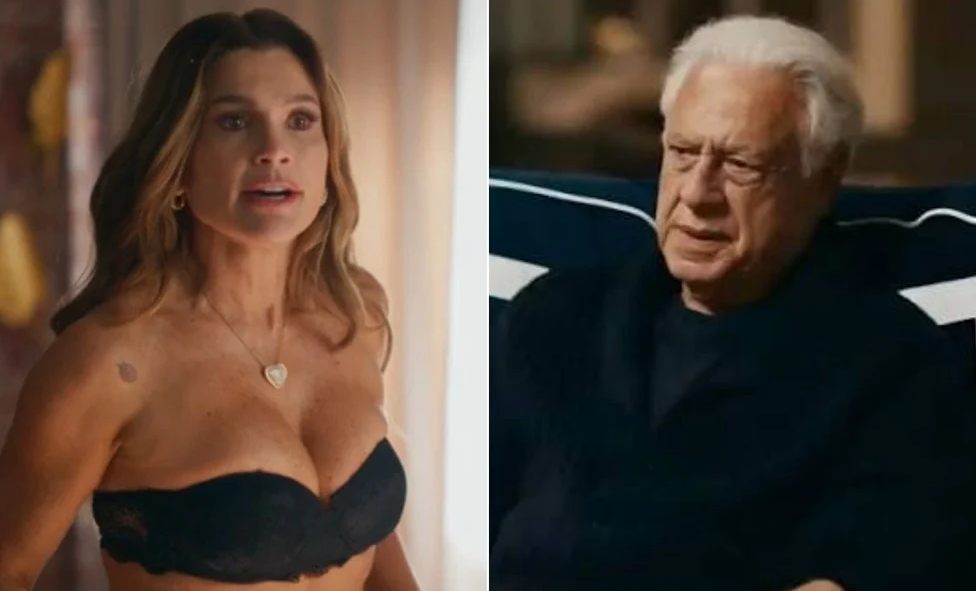 F&aacute;bia e Arthur em Quem Ama Cuida (Fotos: Reprodu&ccedil;&atilde;o / Globo)