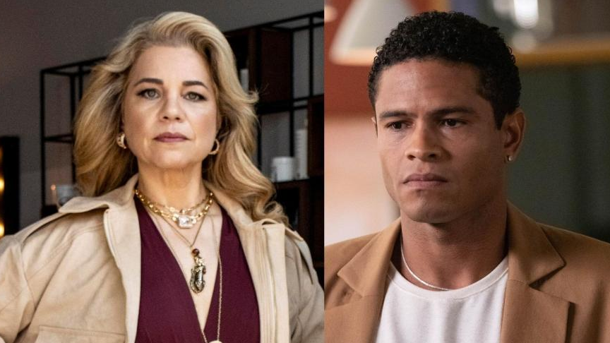 Pilar e Tiago em Quem Ama Cuida (Foto: Reprodução / Globo)