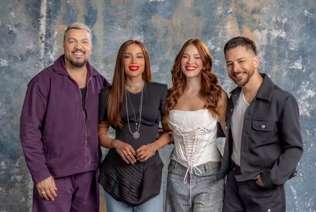 Belo, Anitta, Ana Clara e Junior estarão no Estrelas da Casa (Foto: Reprodução / Globo)
