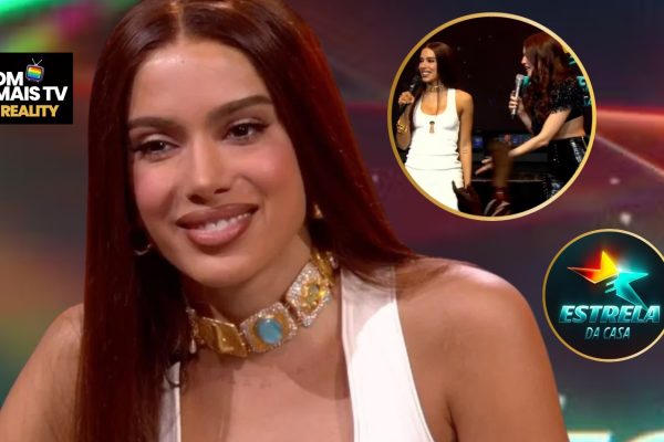 Anitta no Estrelas da Casa (Fotos: Reprodução / Globo / Montagem DM Mais TV)