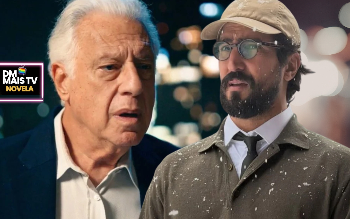 Arthur Brandão e Heitor em Quem Ama Cuida (Fotos: Reprodução / Globo / Montagem DM Mais TV)