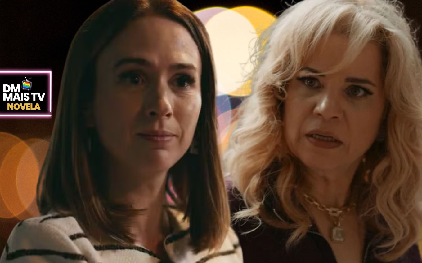 Brigitte e Pilar em Quem Ama Cuida (Fotos: Reprodução / Globo / Montagem DM Mais TV)