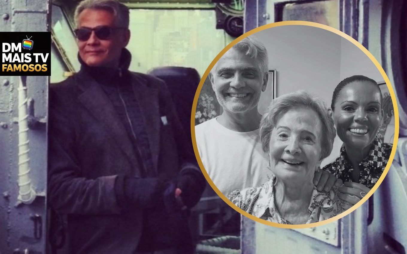 Esposa de Tarcísio Filho ao lado da sogra e do marido (Fotos: Reprodução / Instagram / Montagem DM Mais TV)