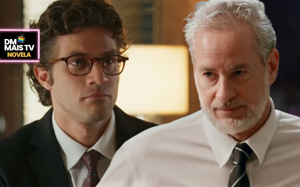 Pedro e Ademir em Quem Ama Cuida (Fotos: Reprodução / Globo / Montagem DM Mais TV)