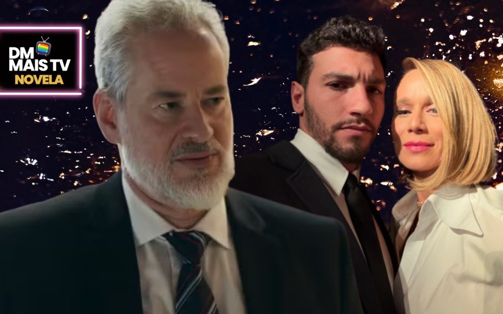 Ademir, Andr&eacute; e Dora em Quem Ama Cuida (Fotos: Reprodu&ccedil;&atilde;o / Globo / Montagem DM Mais TV)