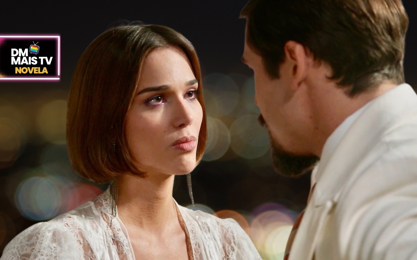 Virgínia e Mirinho em A Nobreza do Amor (Fotos: Reprodução / Globo / Montagem DM Mais TV)