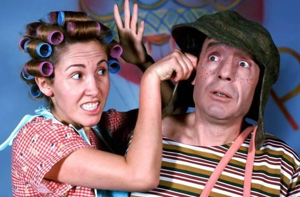 Dona Florinda e Chaves (Foto: Reprodu&ccedil;&atilde;o / SBT) 
