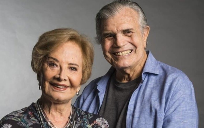 Glória Menezes e Tarcísio Meira (Foto: Reprodução / Instagram)
