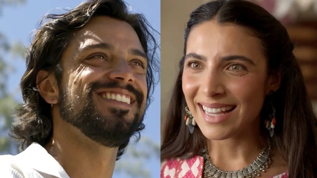 Omar (Rodrigo Simas) e Salma (Rayssa Bratillieri) em A Nobreza do Amor (Fotos: Reprodu&ccedil;&atilde;o / Globo)

