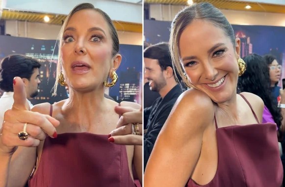 Ticiane Pinheiro nos bastidores da Dan&ccedil;a dos Famosos (Fotos: Reprodu&ccedil;&atilde;o / Instagram)
