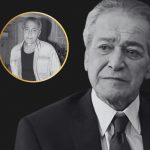 Gracindo Jr. nos bastidores da Globo na imagem menor e nos bastidores da Record na foto em destaque.